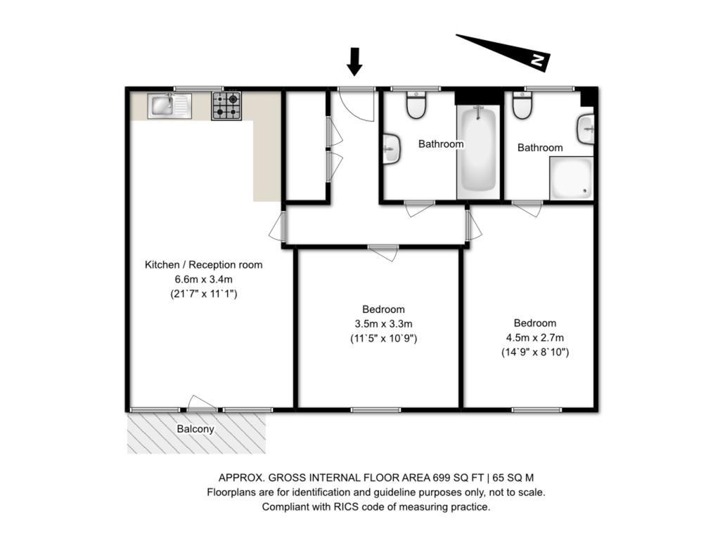 Stratford City- Edge Apartments London Bilik gambar